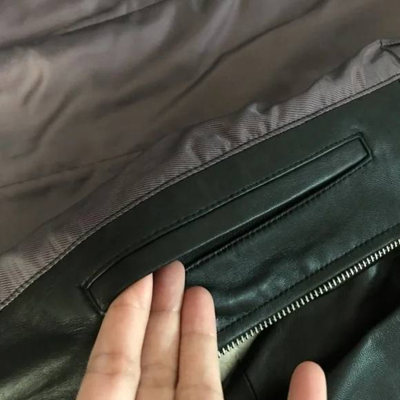 Express Genuine Leather Jacket - Picture 4 of 9